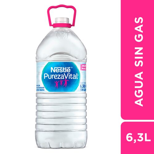 Agua Sin Gas Nestlé Pureza Vital Bidón 6,3 L