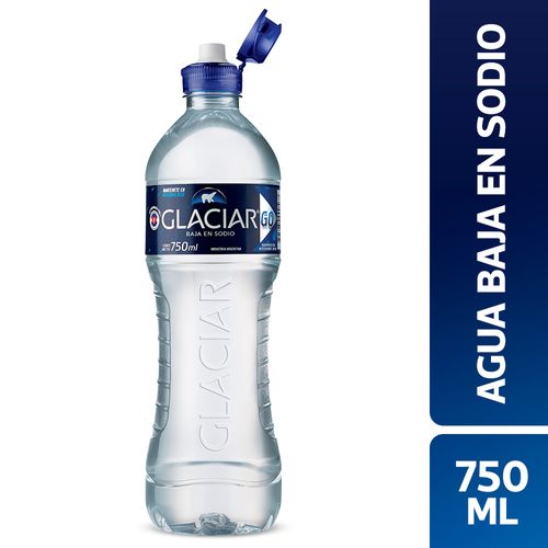 Agua Glaciar Sin Gas Botella 750mlx1