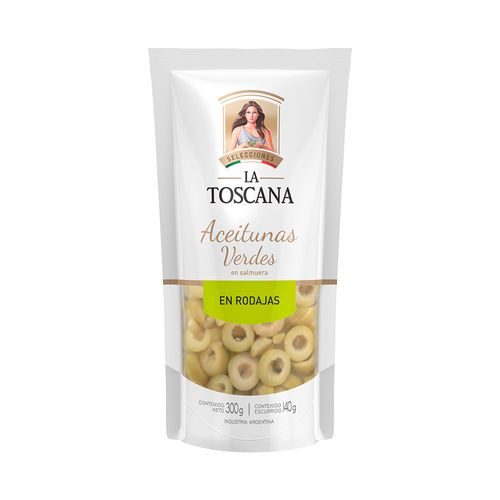 Aceitunas La Toscana Verdes Rodajas 280 Gr