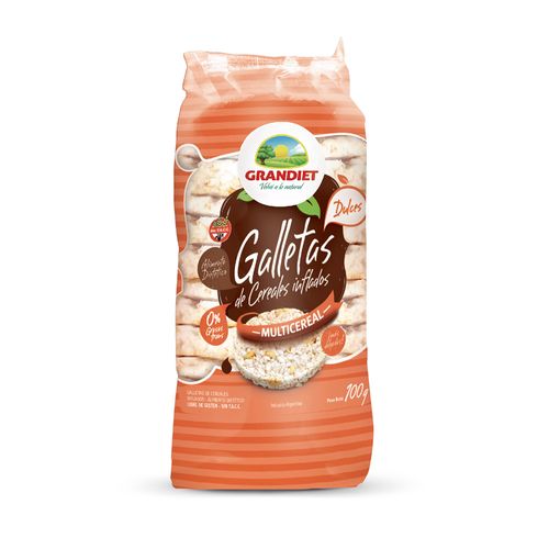 Galletas Grandiet De Cereales Inflados Dulce 100 Gr