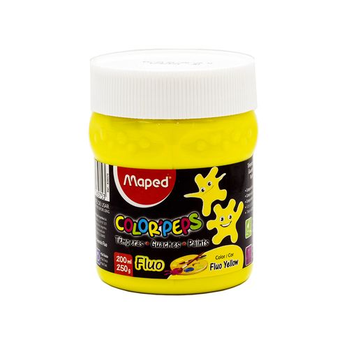 Tempera Amarillo X 250 Gr Maped