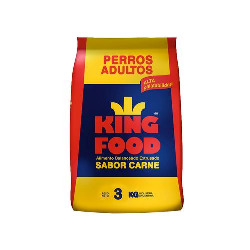 Alimento King Food Para Perros X 3kg