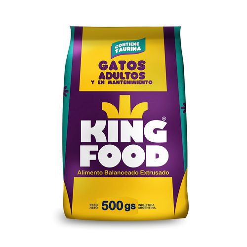 Alimento King Food Para Gato X 500gr