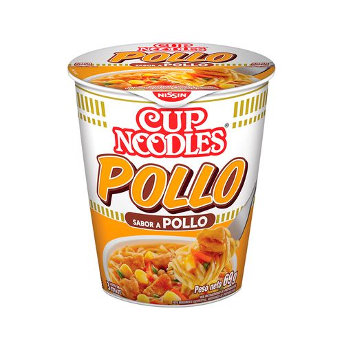 Cup Noodles Pollo Nissin 71 Gr