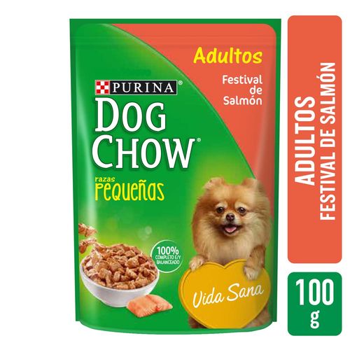 Alimento Para Perros Dog Chow Salmón 100 Gr