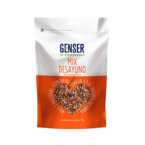 Semillas Mix Desayuno Genser 150 Gr