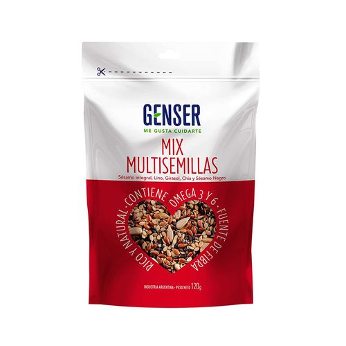 Semillas Mix Multisemillas Genser 120 Gr