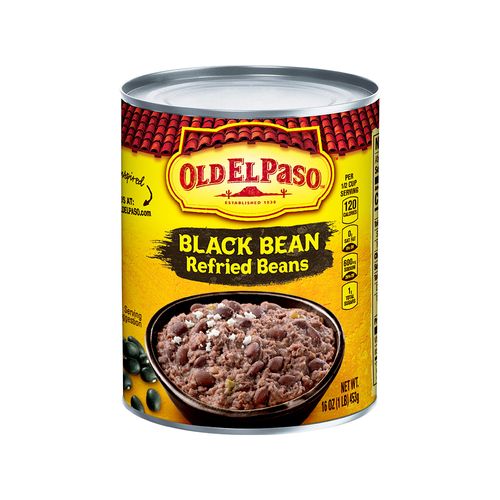 Porotos Negros Fritos Old El Paso 453 Gr