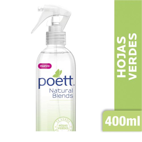 Aromatizante De Ambientes Poett Natural Blends H. Verdes 400 Cm3