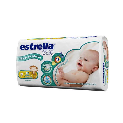 Pañal Estrella Premium X30un