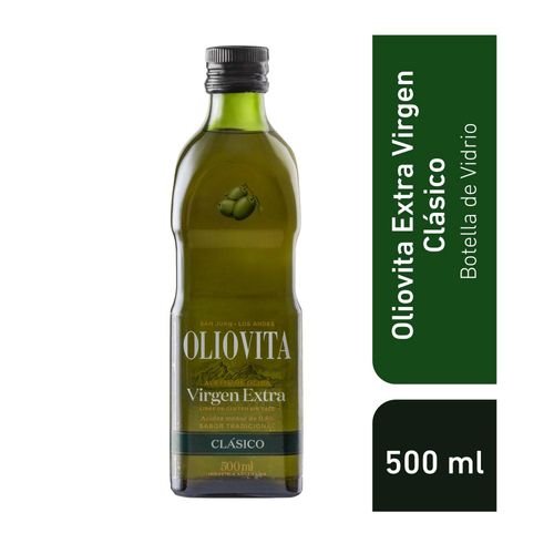 Aceite De Oliva Oliovita Extra Virgen Clásico 500 Ml