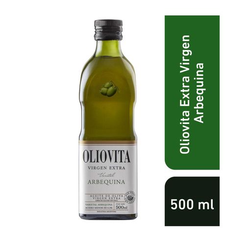 Aceite De Oliva Oliovita Extra Virgen Arbequina 500 Ml