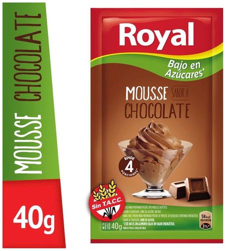 Mousse Royal Light Chocolate 40grs