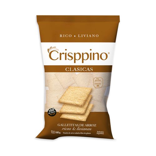 Galletita Cracker Clasica Crisppino 100 Gr