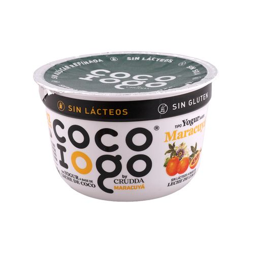 Yogur Cocoiogo A Base Coco Sabor Maracuya 160g