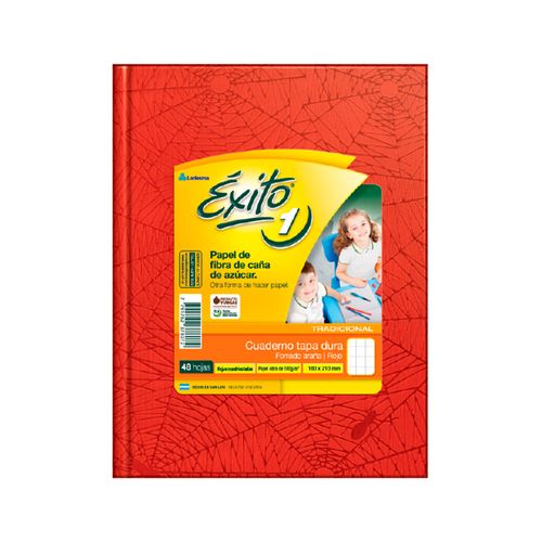 Cuaderno Rojo 48 Hjs Exito