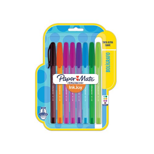 Bolígrafo Paper Mate Kilométrico 100 Fun Colors Bxs