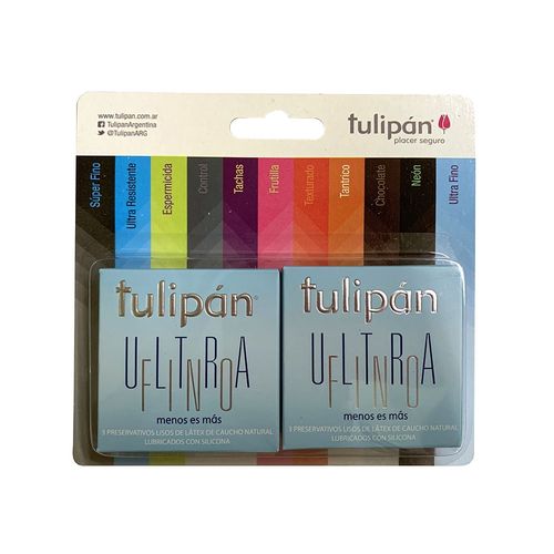 Preservativos Tulipan Ultrafino