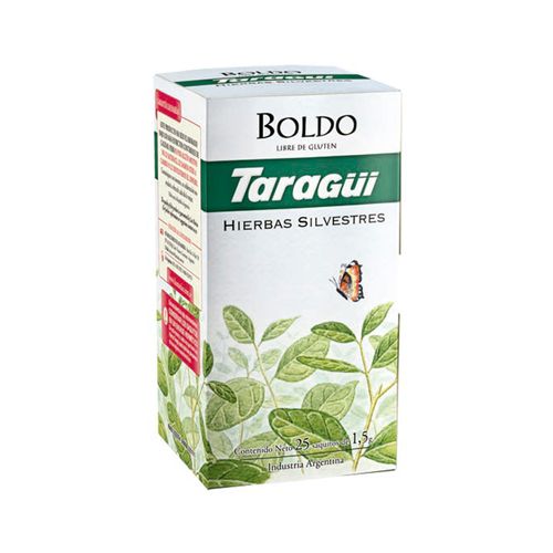 Té Taragui  Boldo 25 Saquitos