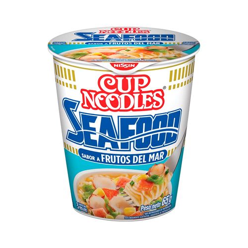 Cup Noodles Frutos Del Mar Nissin 86 Gr