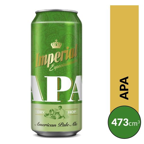 Cerveza Imperial Apa 473cc Lata
