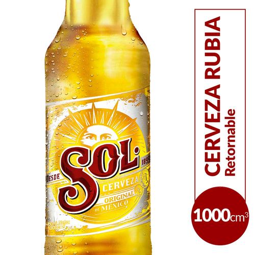 Cerveza Sol 1 L