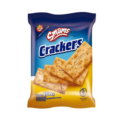 Galletitas Smams Crackers De Agua X 150 Gr
