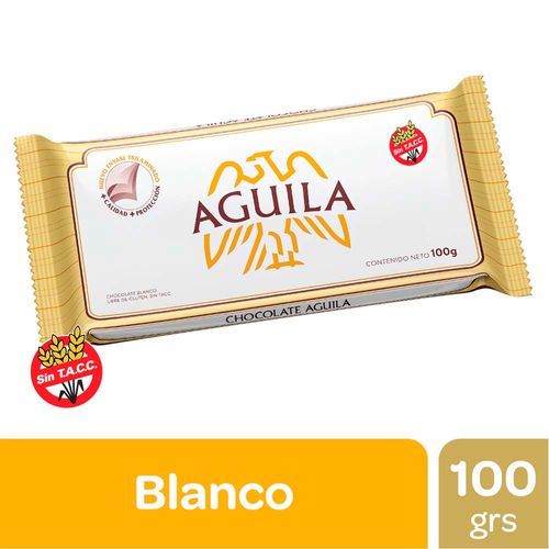 Chocolate Blanco Aguila Para Taza 100 Gr