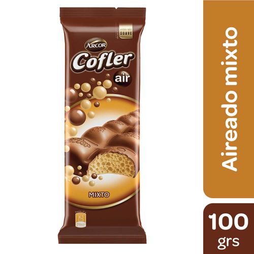 Chocolate Cofler Aireado Mixto 100 Gr