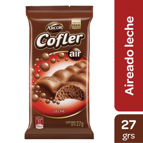 Chocolate Aireado Cofler 27 Gr