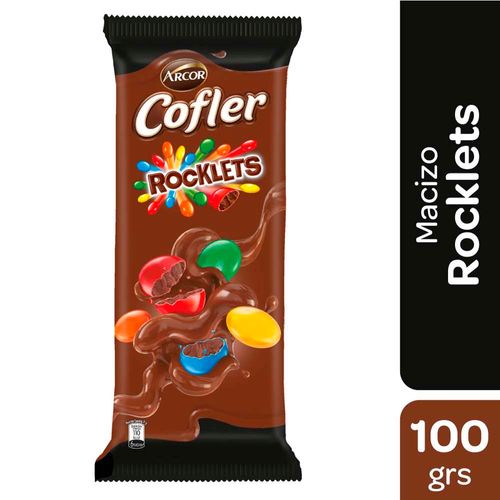 Chocolate Cofler Con Rocklets 100 Gr