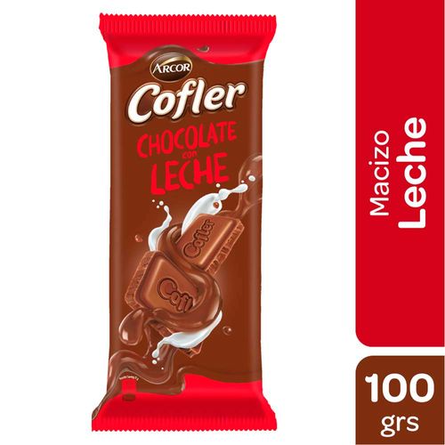 Chocolate Cofler Con Leche 100 Gr