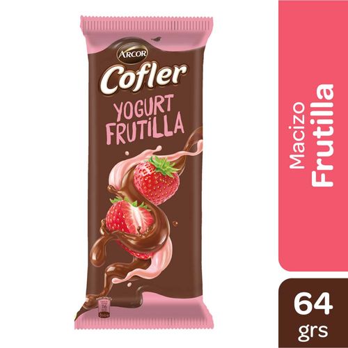 Chocolate Cofler Yougurt Frutilla X64gr