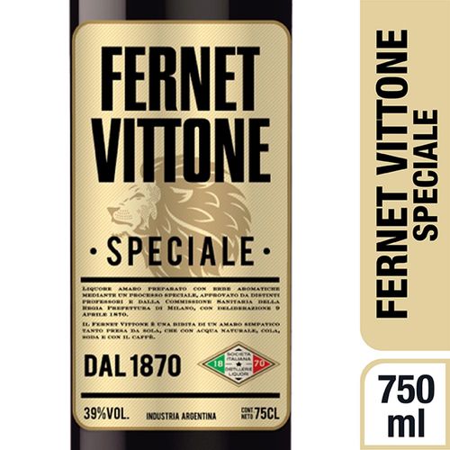 Fernet Vittone 750 Ml
