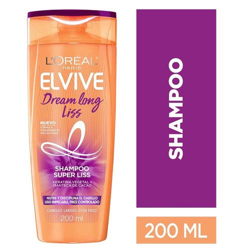 Shampoo Elvive Dream Long Liss 200 Ml