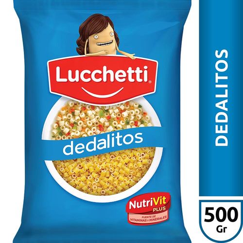 Fideos Dedalitos Lucchetti X500 Gr