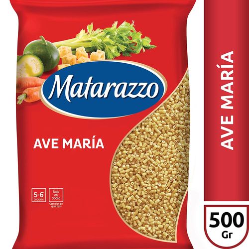 Fideos Ave María Matarazzo X500 Gr