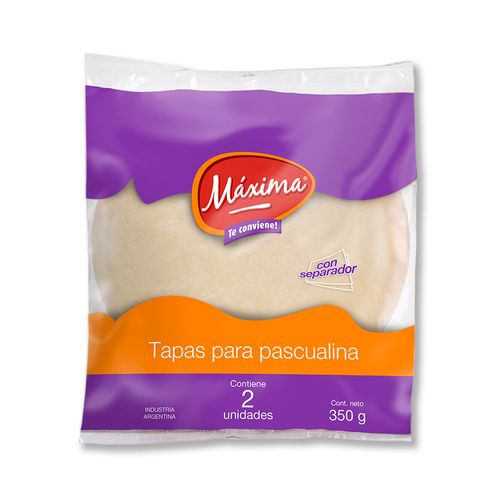 Tapa Pascualinas Maxima Mp X350gr