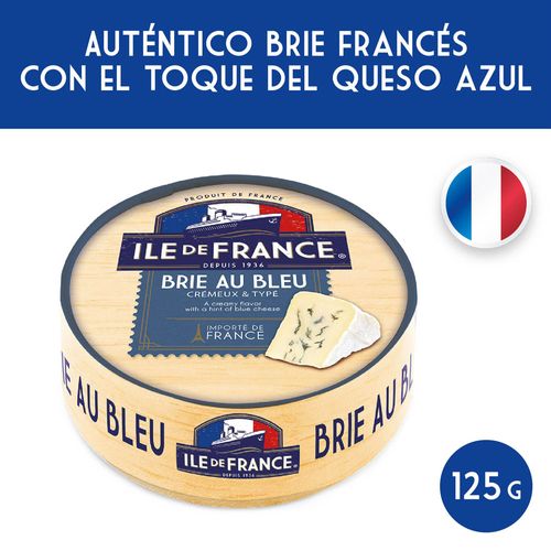 Queso Ile De France Brie Au Bleu 125 Gr