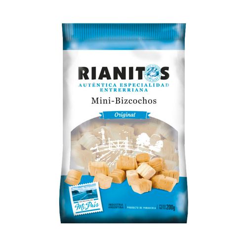 Mini-bizcochos Originales Rianitos 200 Gr