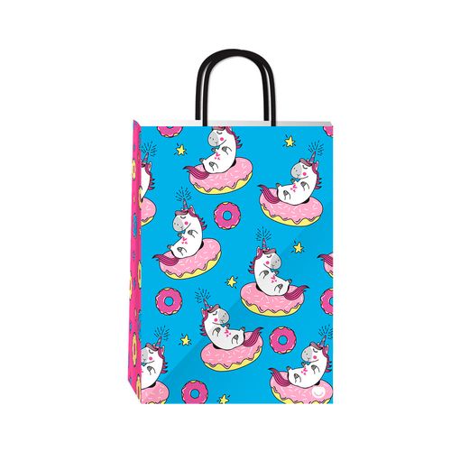 Bolsa De Regalo Lun 14x08x20 Unicornio