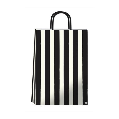 Bolsa De Regalo LUn 30X12X41 Estilo Barras Sd