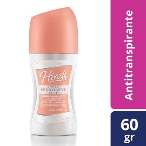Desodorante Hinds Intra Hidratante Soft Roll On 60gr