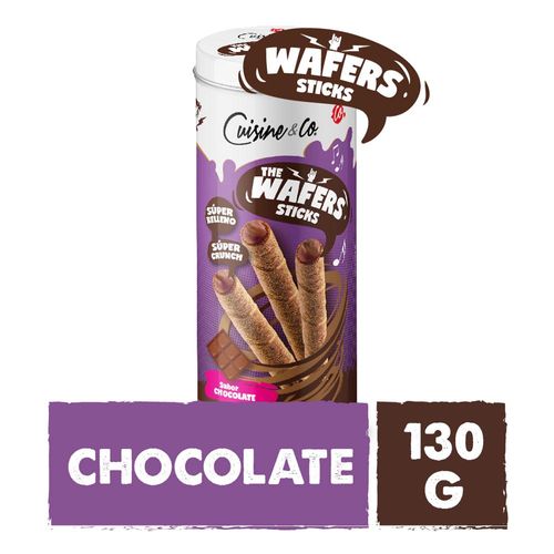 Cubanitos Waffers Chocolate Cuisine & Co 130 Gr