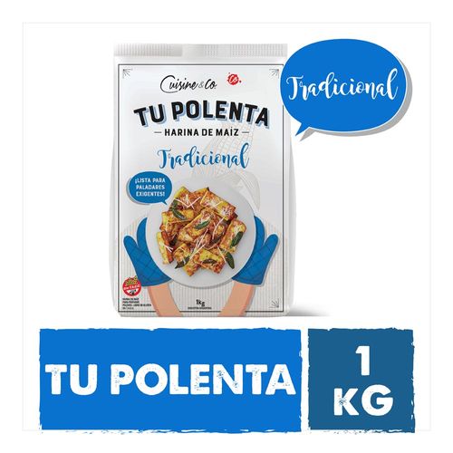 Tu Polenta Harina De Maiz Tradicional 1 Kg