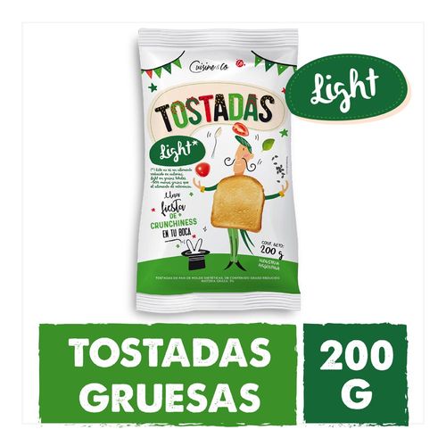 Tostadas Light Cuisine And Co 200 Gr