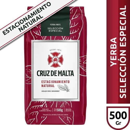 Yerba Mate Seleccion Especial Cruz De Malta 500 Gr