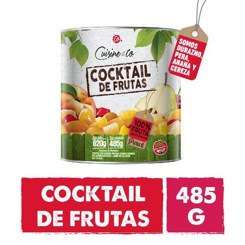 Coctel De Cuatro Frutas Cuisine & Co 485 Gr