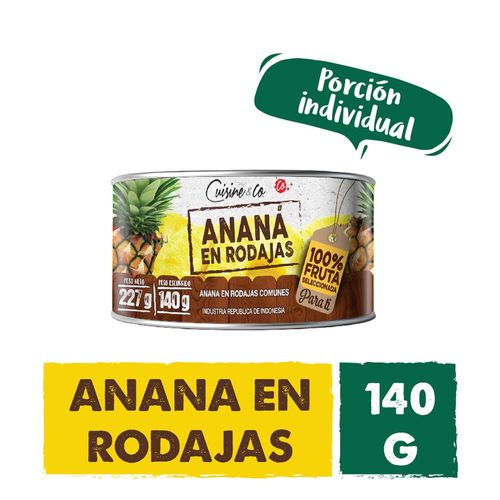 Ananá En Rodajas Cuisine-co 140 Gr