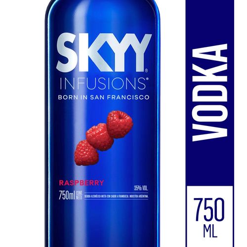 Vodka Skyy Infusions Raspberry 750 Ml